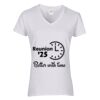 Heavy Cotton Women's V-Neck T-Shirt Thumbnail
